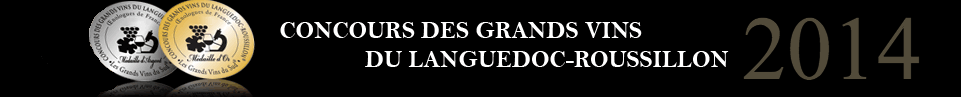 Concours des Grands Vins du Languedoc-Roussillon 2014